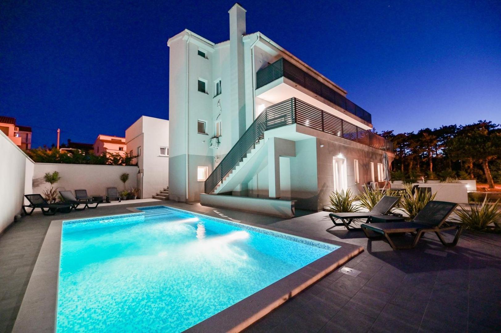 Luxury Apartments Villa Lacrima Šilo Kültér fotó